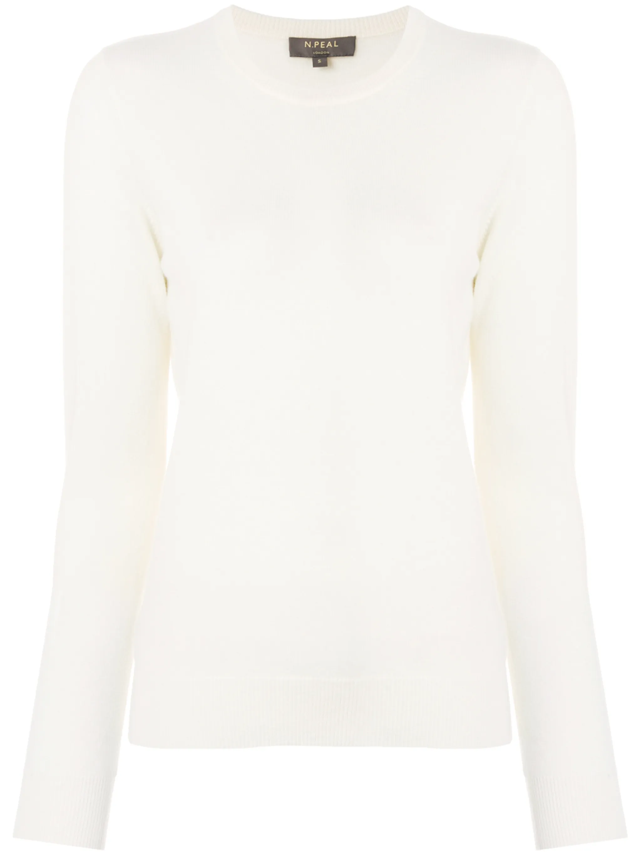 

Кашемировый свитер N.Peal, белый