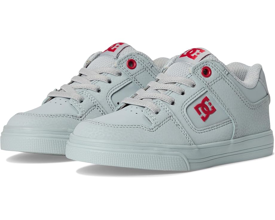 

Кроссовки DC Kids Pure Elastic, цвет Grey/Grey/Red 2