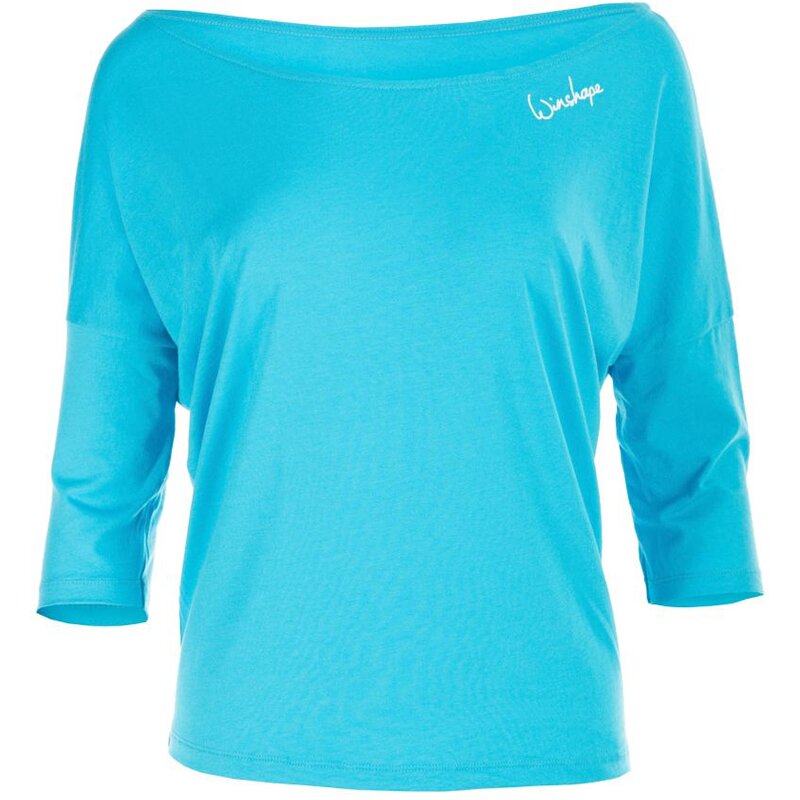 

Ультралегкая рубашка из модала с рукавами 3/4 mcs001 Winshape, голубой