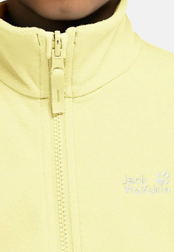 Куртка флисовая taunus 100 fz k Jack Wolfskin, Yellow — фото 4