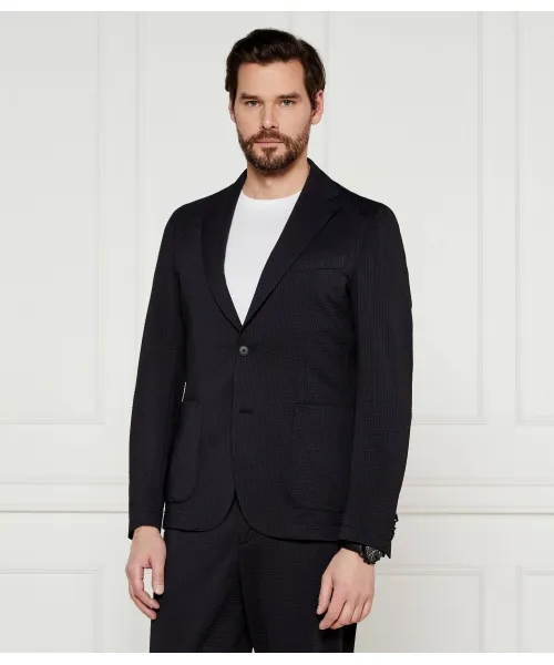 

Элегантная куртка p-hanry-j-wg-252 Slim fit Boss, черный