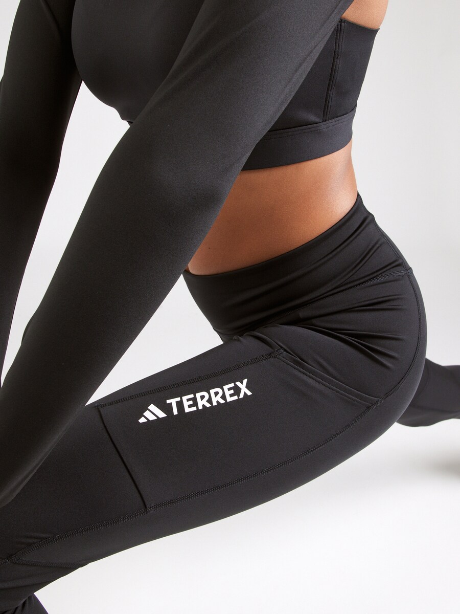 Узкие уличные брюки ADIDAS TERREX, черный — фото 3