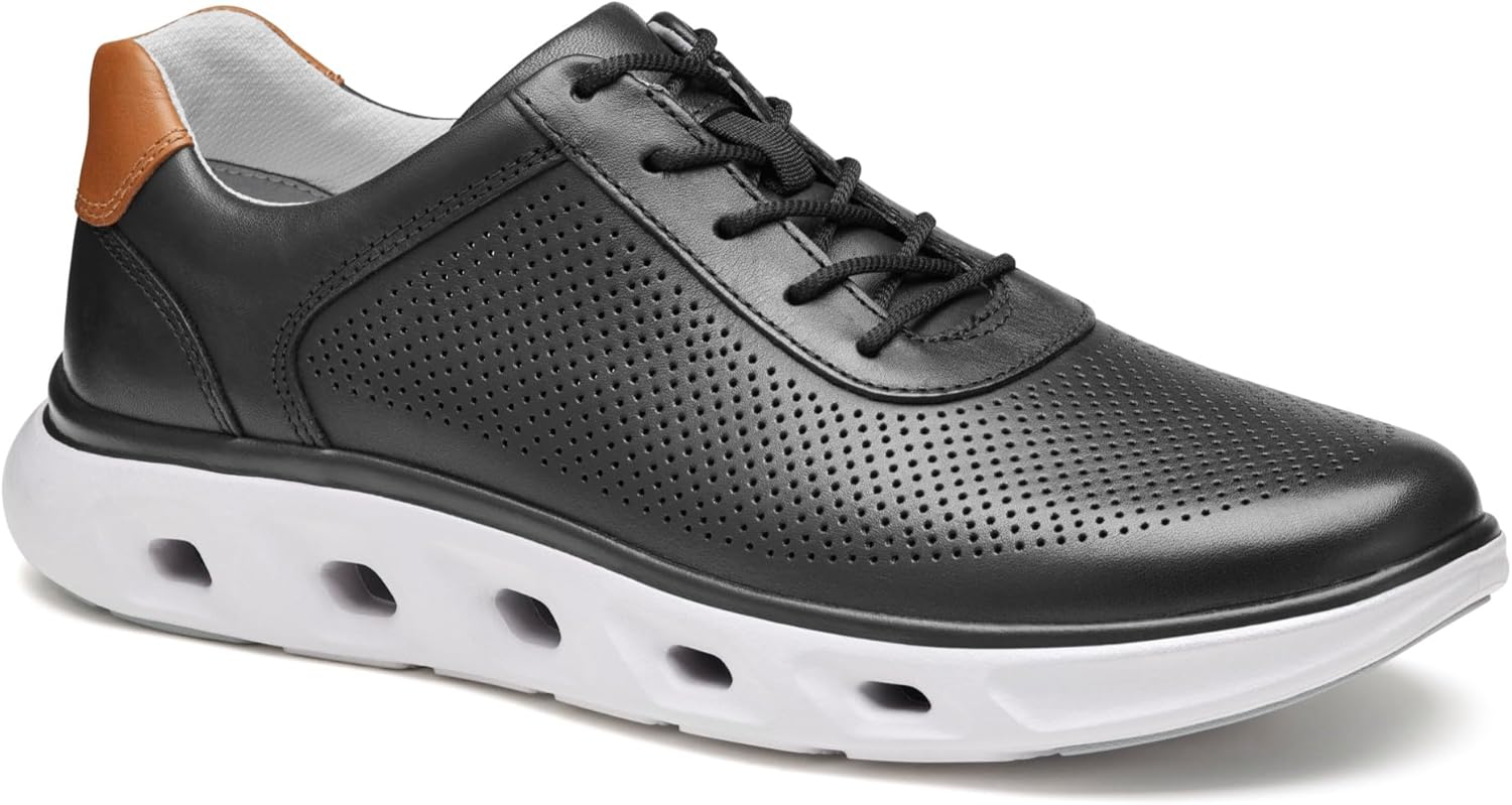 

Мужские кроссовки Johnston Murphy Cruz с перфорацией и U-образным вырезом Johnston & Murphy, черный