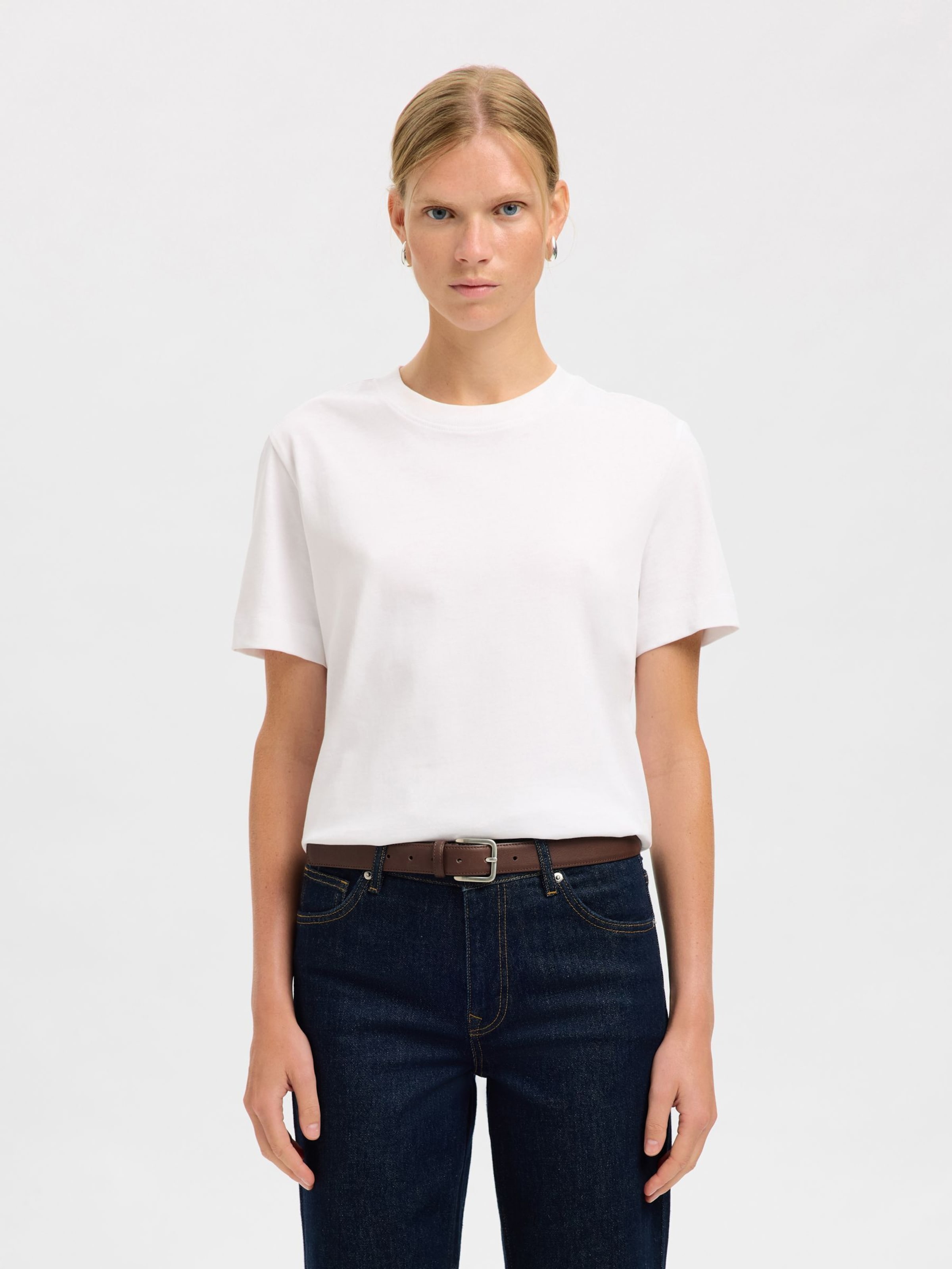 

SELECTED Ремень в коричневом цвете