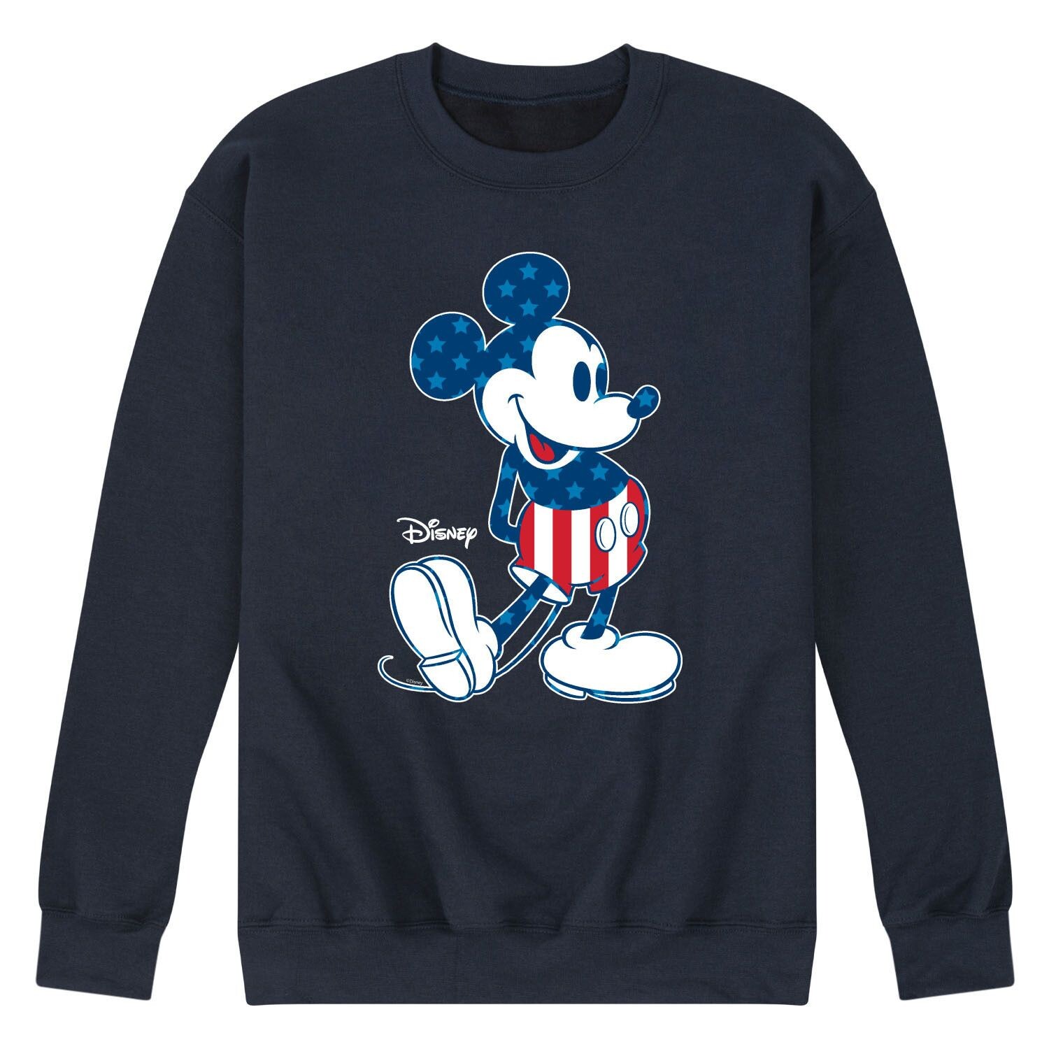 

Мужской флисовый свитшот с флагом Disney's Mickey Mouse Licensed Character