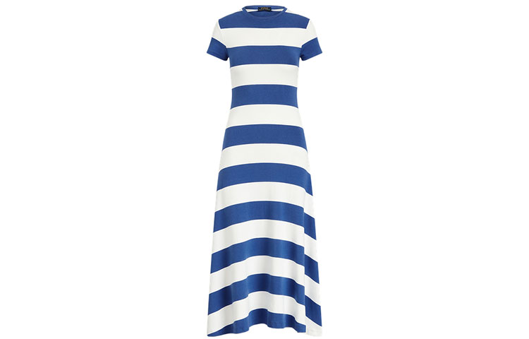 Футболка с коротким рукавом SS22 Женская Синяя, Сезон Возвращения в Школу Polo Ralph Lauren — фото 2