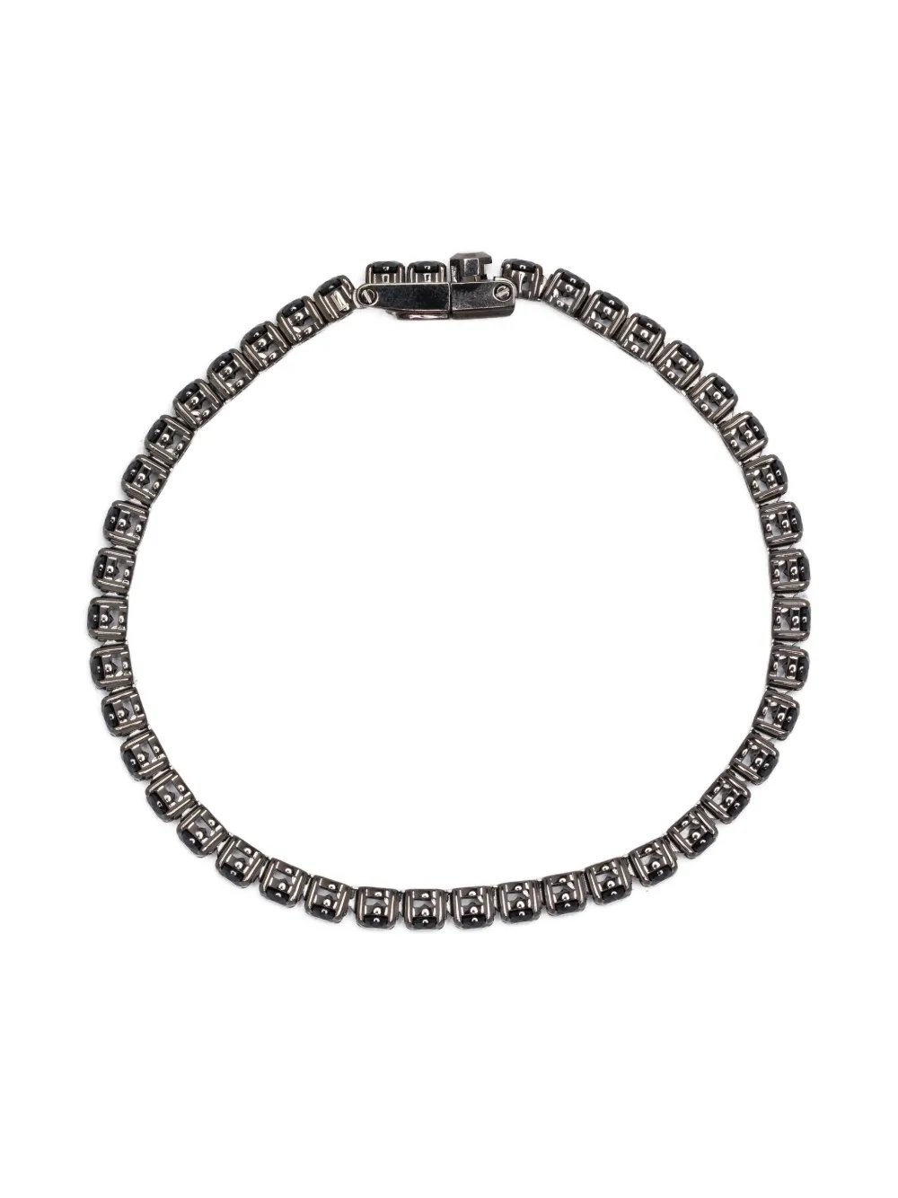 

Браслет с рутением Swarovski, черный