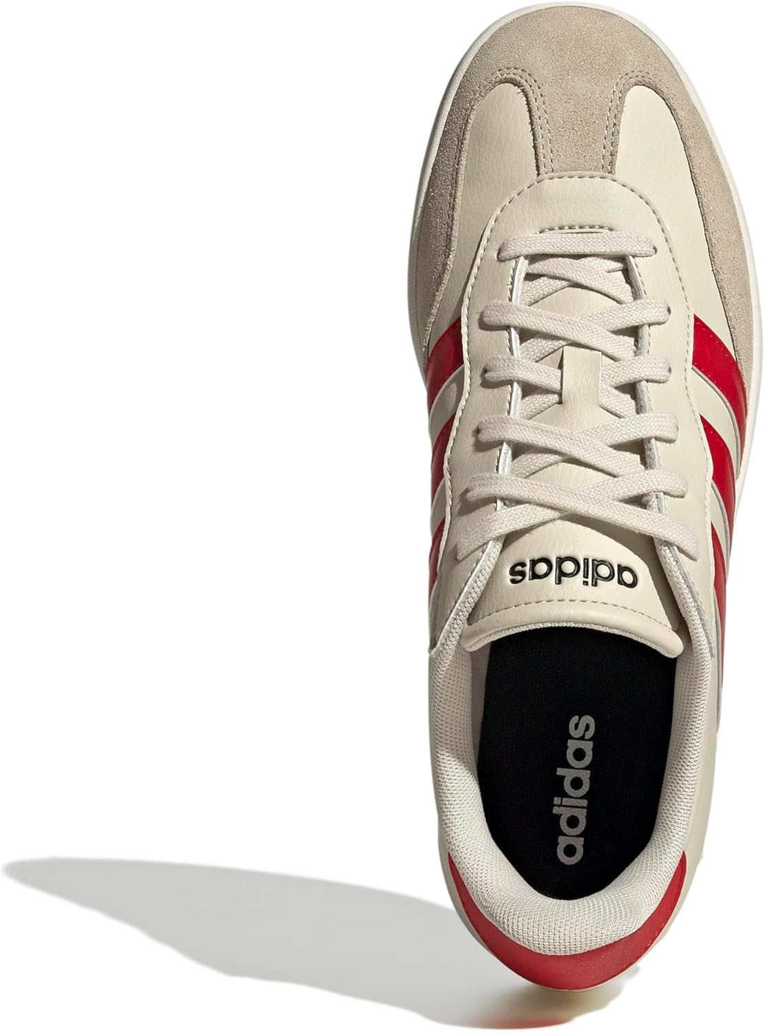 Мужские модные кроссовки Adidas Barreda, Alumina/Better Scarlet/Wonder Beige — фото 2