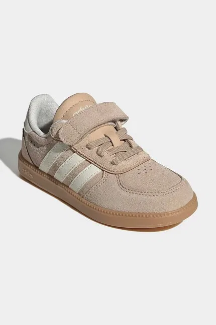 Кроссовки детские BREAKNET SLEEK Adidas, бежевый — фото 2