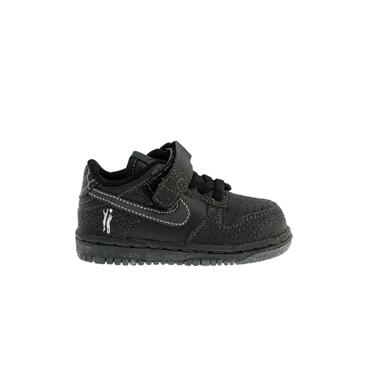 

Кроссовки Nike Lilltle Dunk Low TD 'Black Anthracite', черный