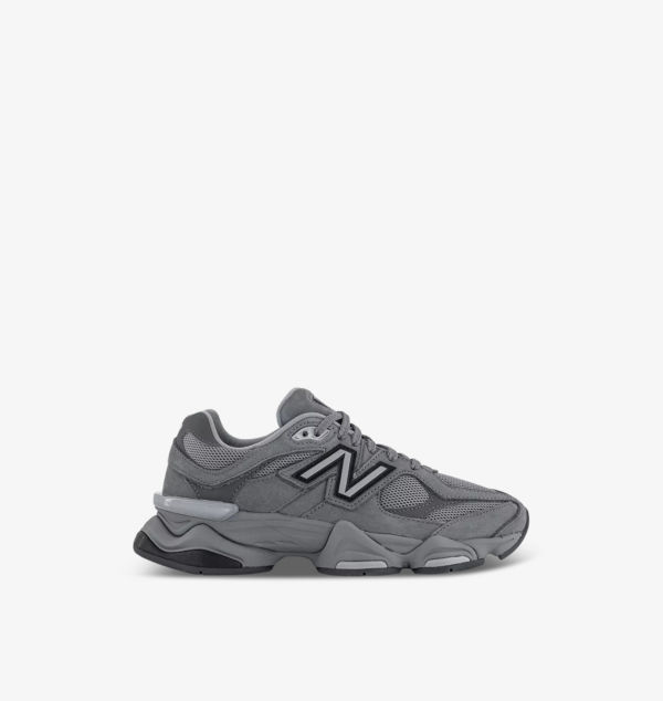 

9060 низкие кроссовки из замши и сетки New Balance, серый