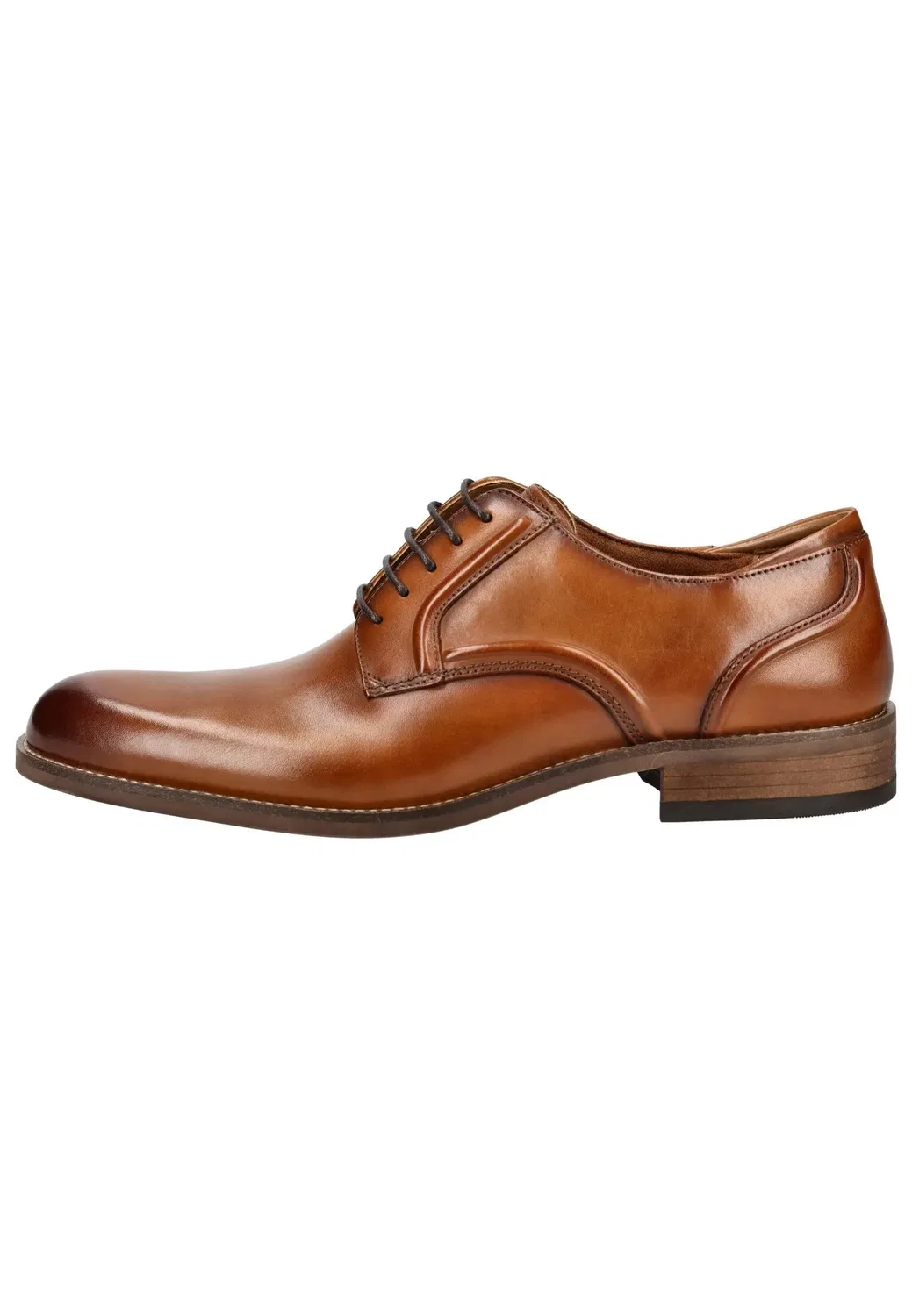 Дерби из кожи, Clarks, tan — фото 2