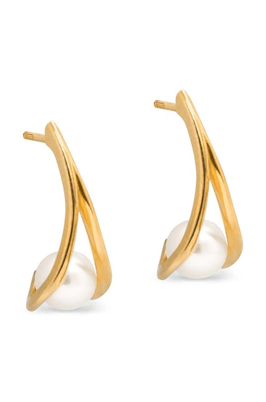 

Серьги ARIEL из позолоченного серебра Ania Kruk, золотой