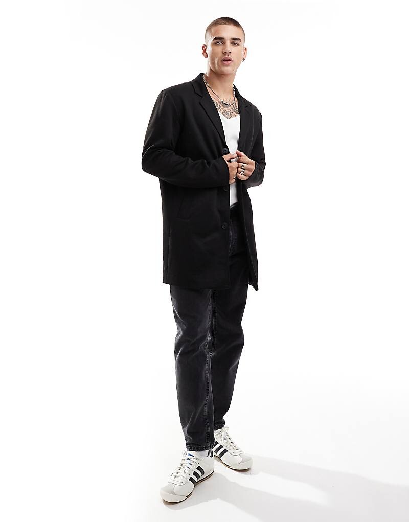 

Черная трикотажная куртка Jack & Jones