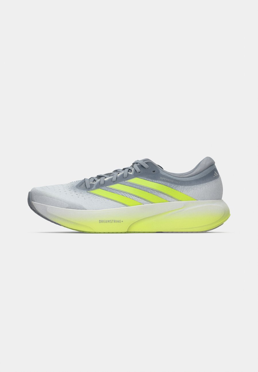 Кроссовки Adidas Performance SUPERNOVA RISE 3, Halo Silver-Coloured/Solar Yellow/Footwear White/Silver-Coloured — фото 2