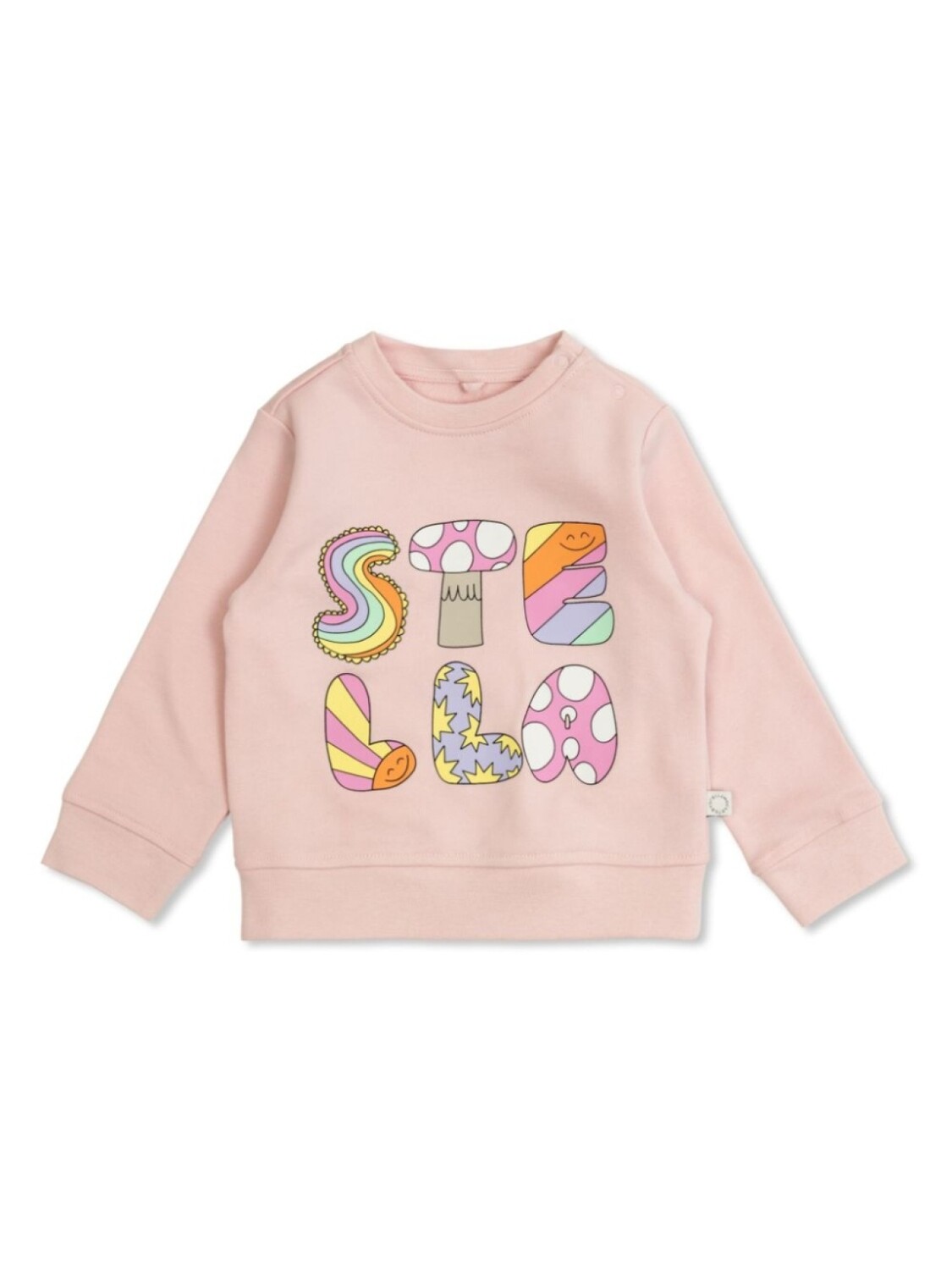 

Толстовка с логотипом Stella McCartney Kids, розовый