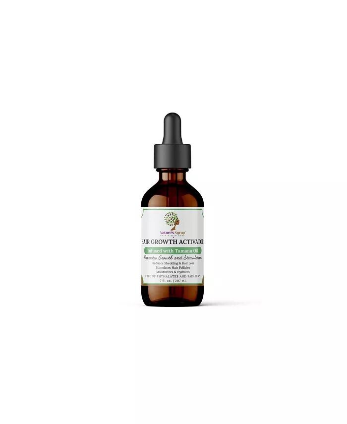

Активатор роста волос, наполненный маслом таману, 7 эт. Оз Nature'S Syrup Beauty
