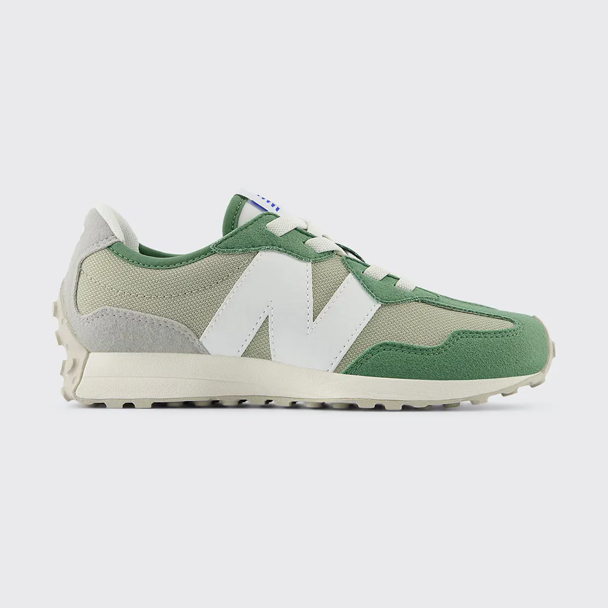 

Детские повседневные кроссовки New Balance 327, зеленый/белый