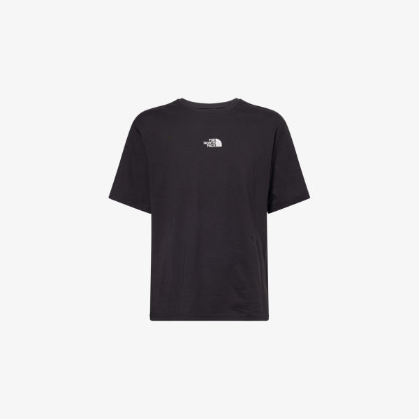 

Футболка Never Stop из хлопка свободного кроя The North Face, черный