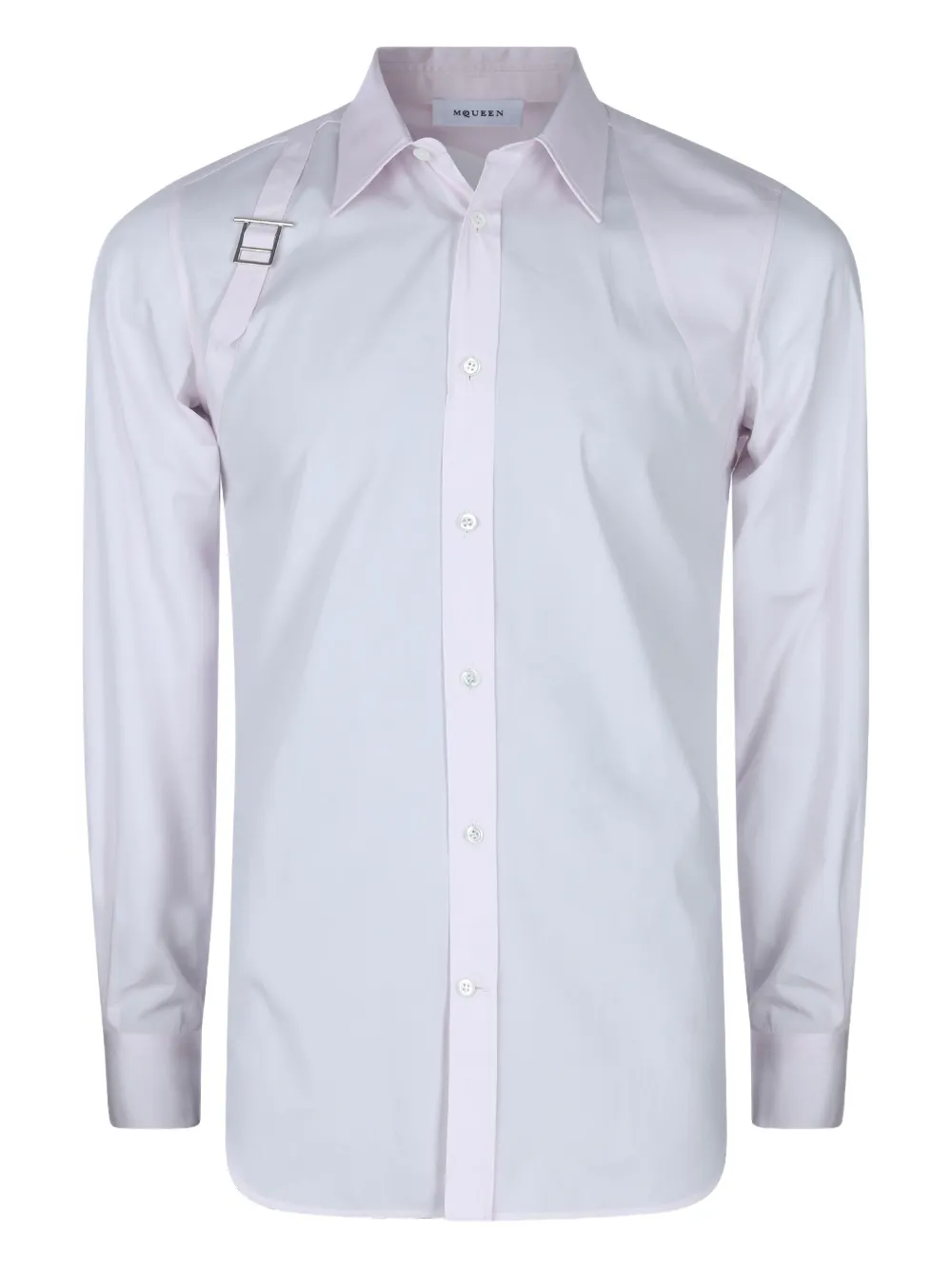 

Рубашка Harness с длинными рукавами Alexander McQueen, розовый