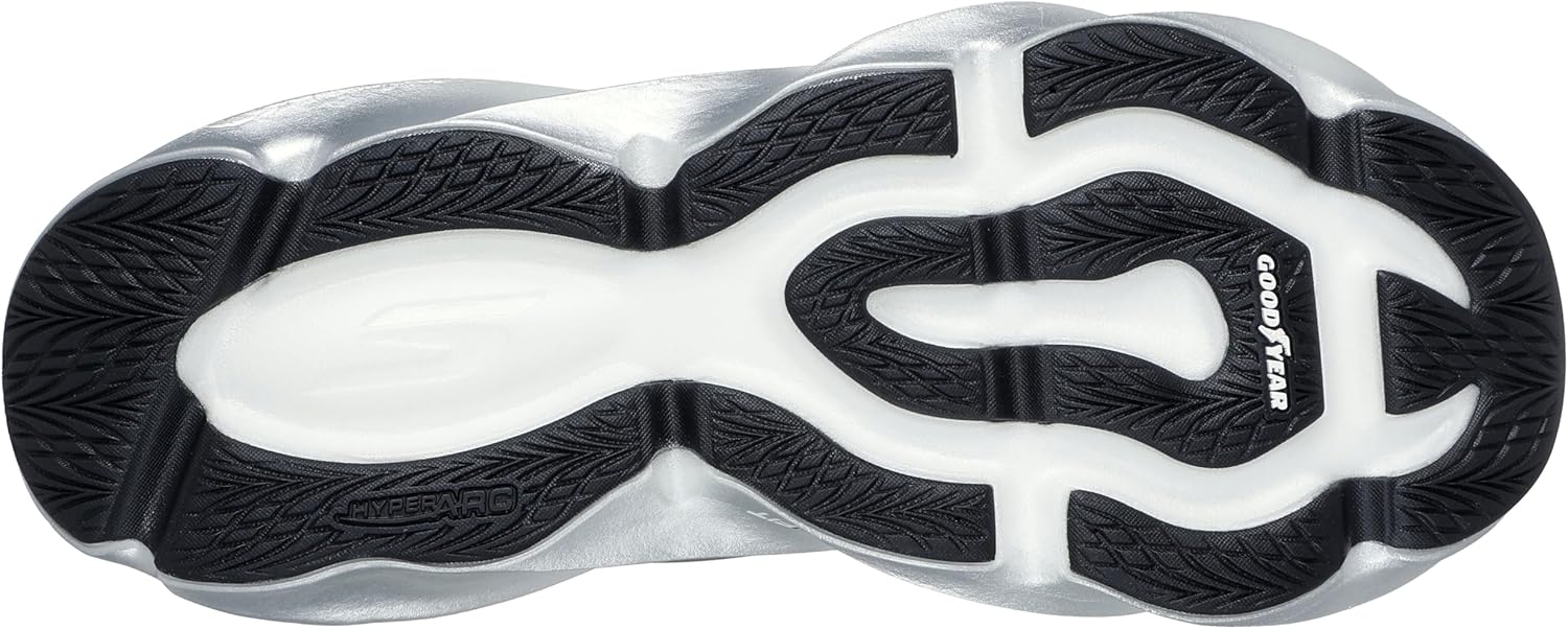 Мужские слипоны Skechers Aero Burst без шнурков, белый/черный — фото 2