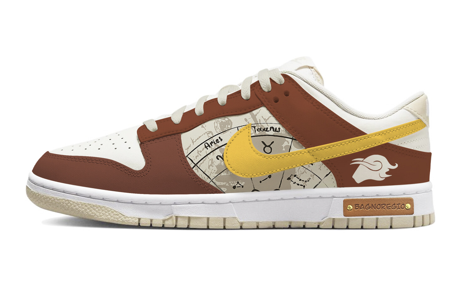 

Мужские кроссовки для скейтбординга Nike Dunk, Fox Brown/Sandy Beige/Lucky Blue