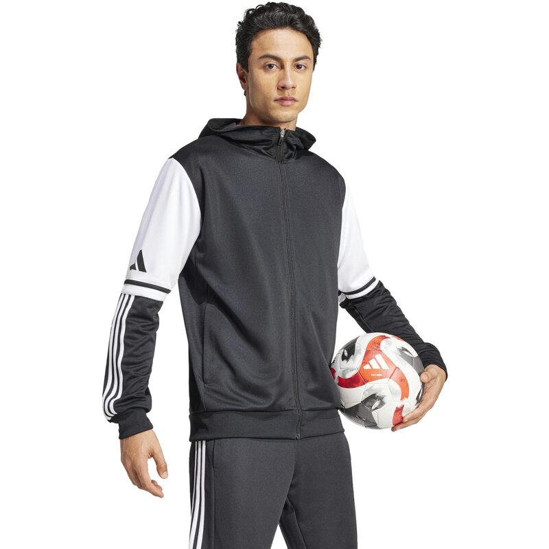Толстовка с капюшоном Squadra 25 (обычная и длинная) Adidas, черный — фото 4