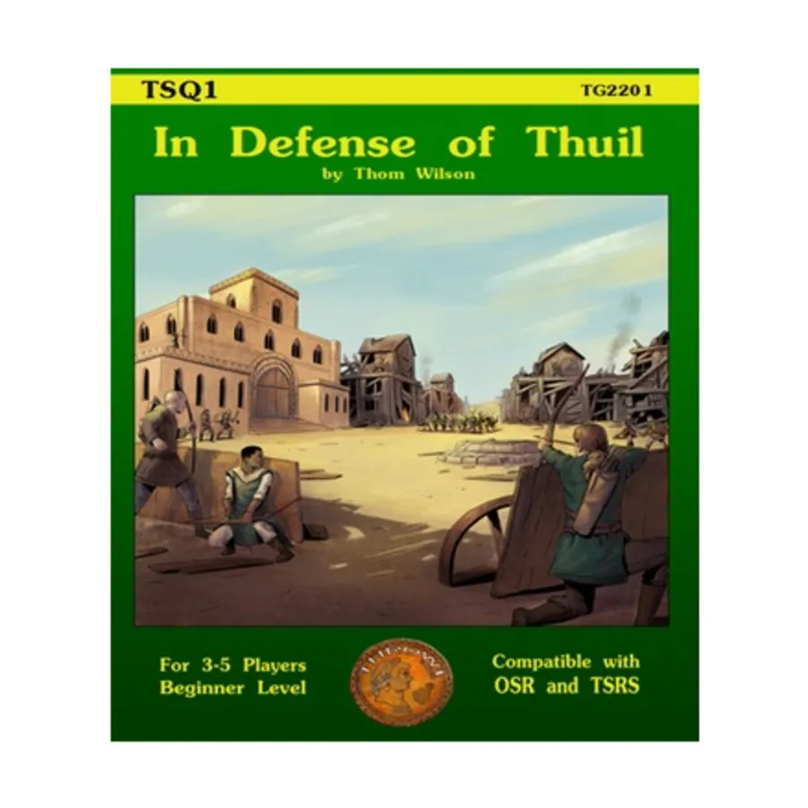 

Модуль In Defense of Thuil, Throwi Simple Roleplaying System