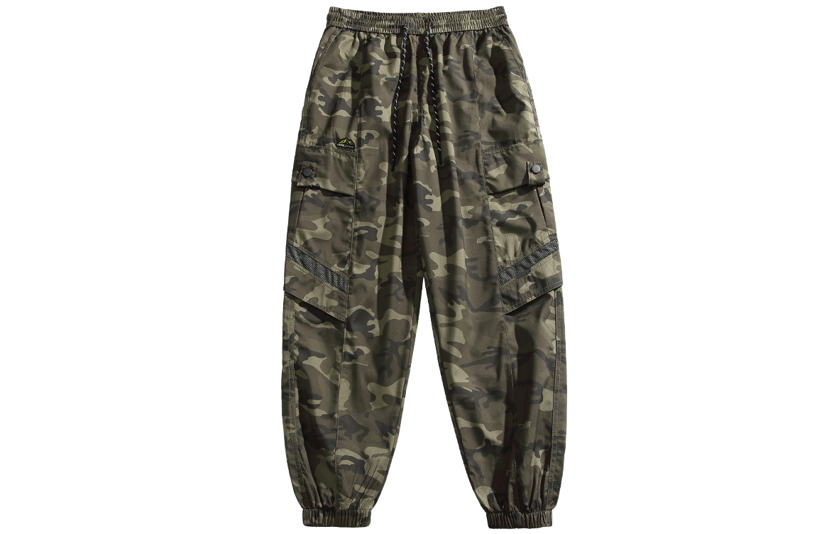 

Повседневные брюки унисекс Jeep, Army Green Camouflage