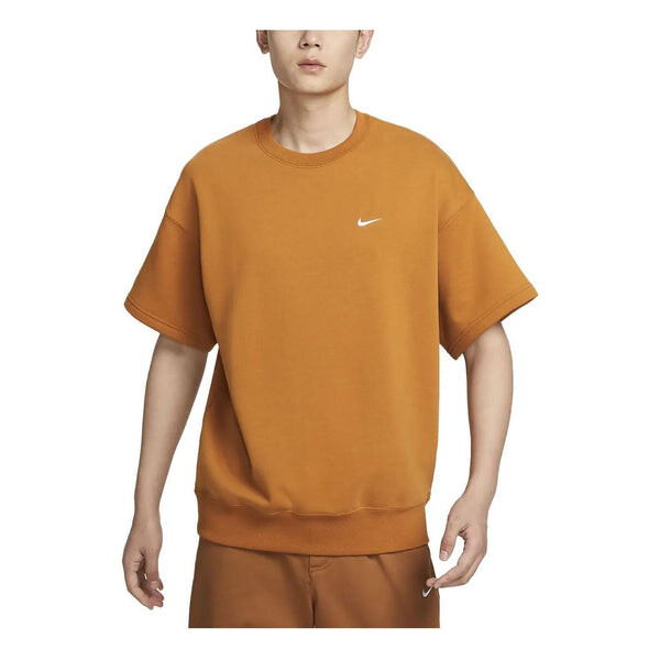 

Футболка Nike Solo Swoosh Logo T-Shirt 'Brown', коричневый