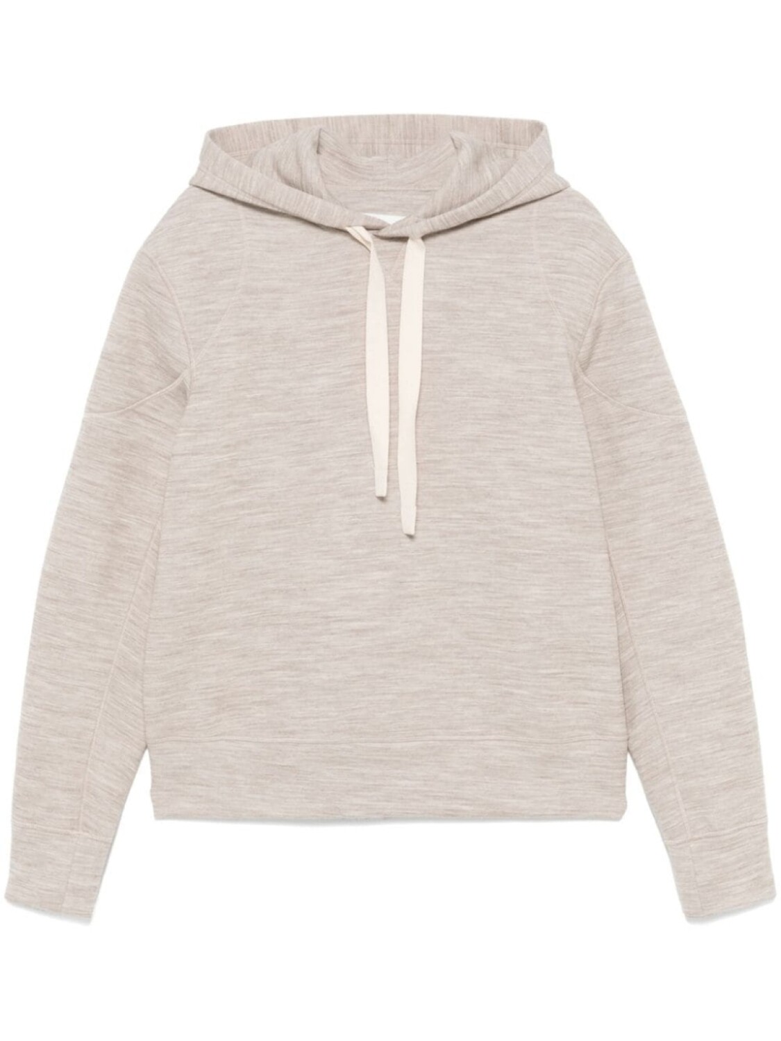

Толстовка с капюшоном Jil Sander с меланжевым эффектом, серый