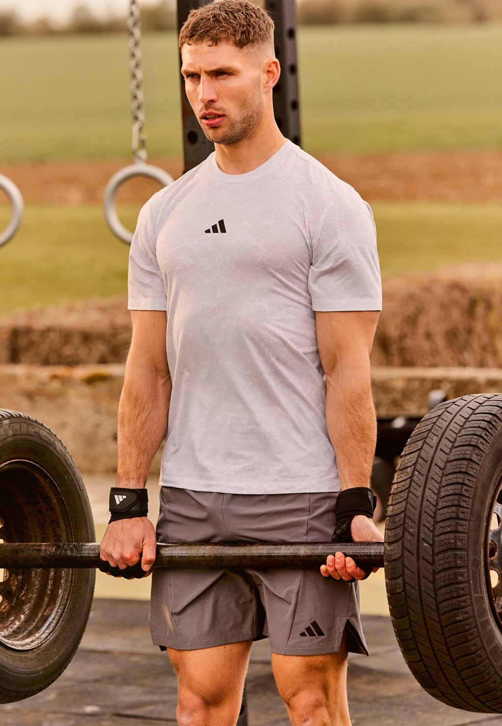 

Перчатки без пальцев OPEN BACK TRAINING Adidas Performance, черный