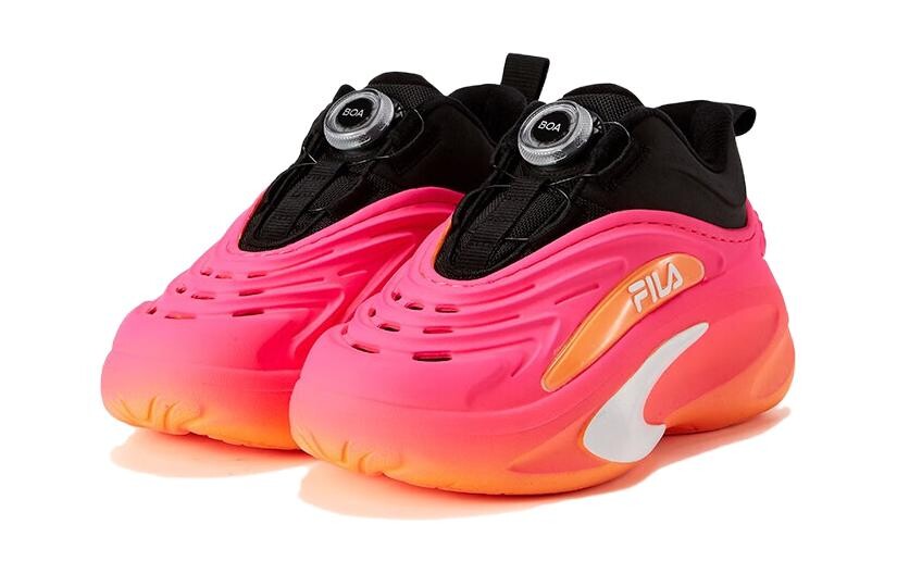 Кроссовки для бега для детей. Начальная школа Fila Kids, цвет Neon Pink — фото 2
