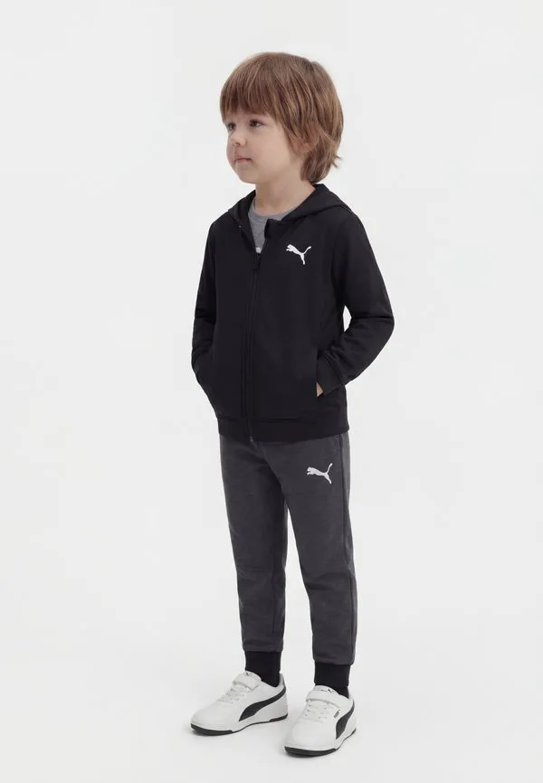 Куртка на молнии, тренировочная куртка унисекс Puma, Puma Black