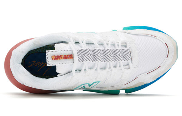 Кроссовки jaden smith x vision racer New Balance, белый — фото 3