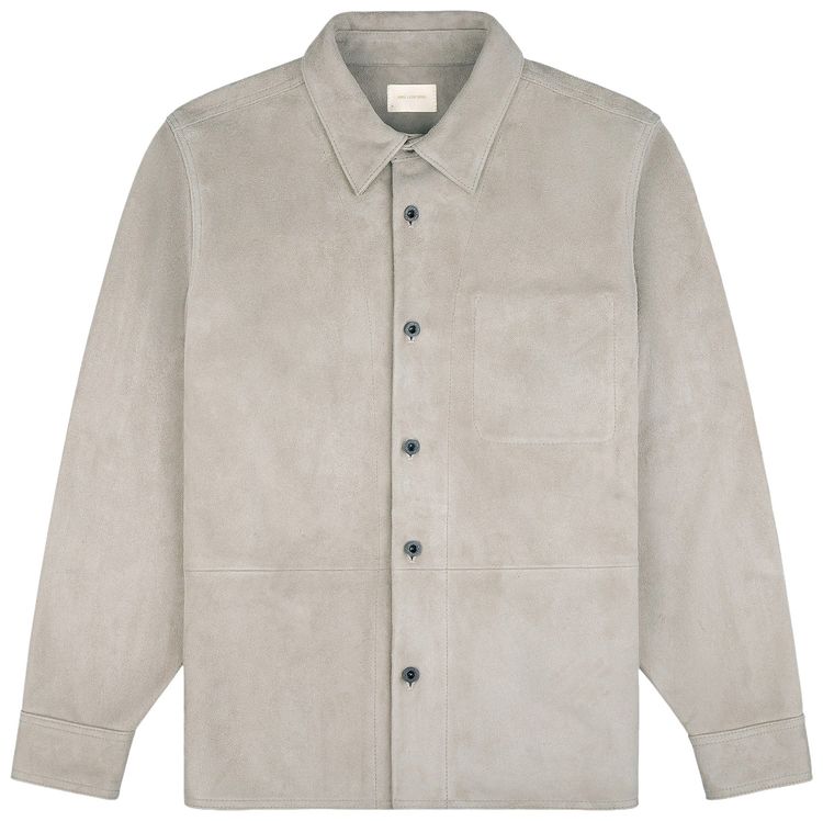 

Замшевая рубашка Aimé Leon Dore «Moonstruck», серый