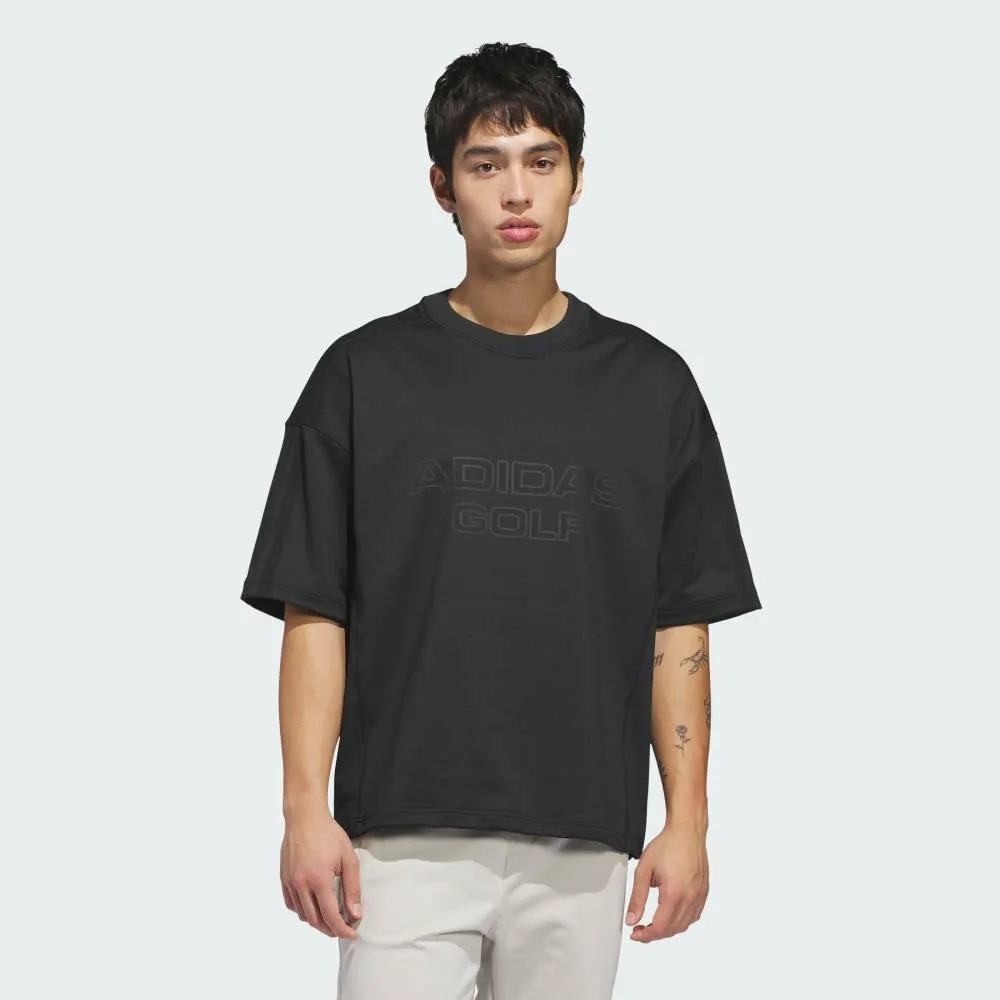 Толстовка Beyond с коротким рукавом и круглым вырезом Adidas, black