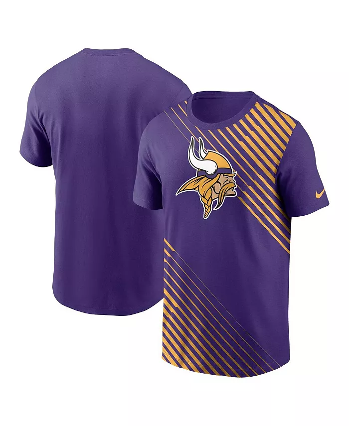

Мужская фиолетовая модная футболка Minnesota Vikings Yard Line Fashion Asbury Nike