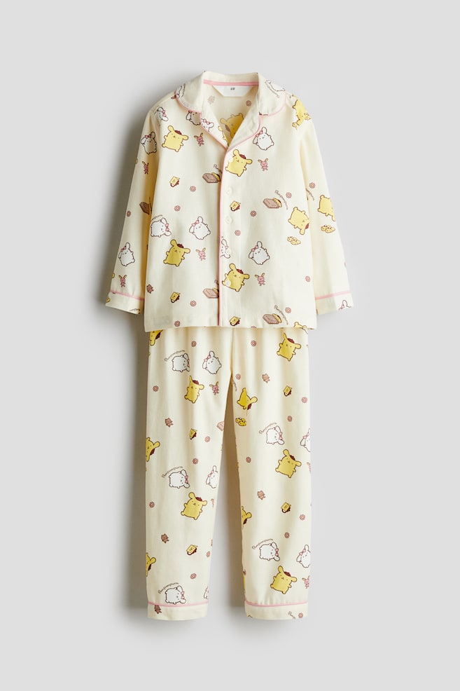 

Фланелевая пижама с рисунком H&M, мультиколор