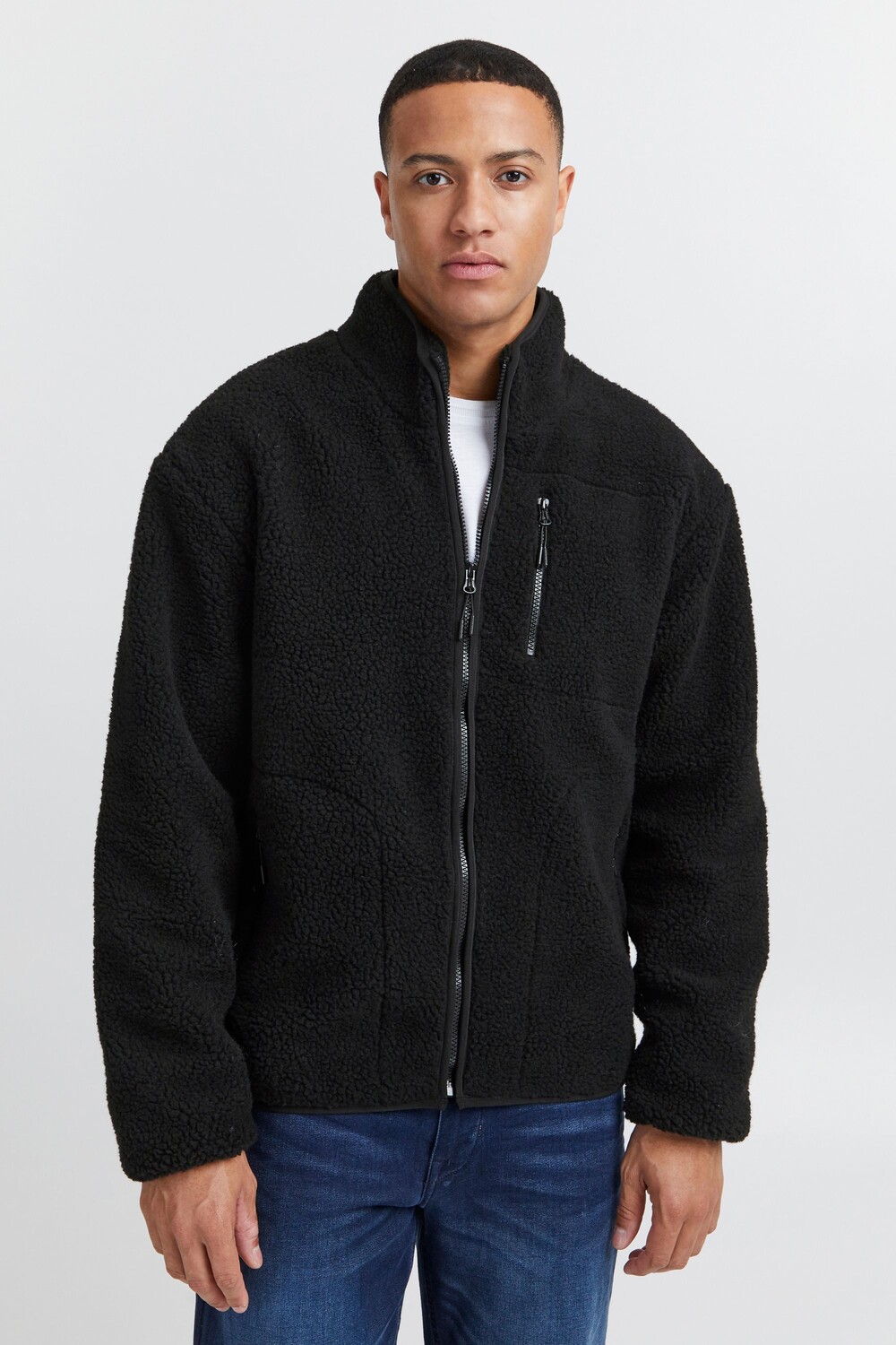 

Куртка BLEND Fleecejacke Sweatshirt 20714315, черный