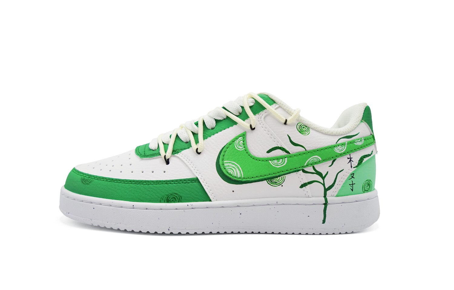 

Кроссовки Nike Court Vision Low Skateboarding Shoes Women's Low-top Green, зеленый