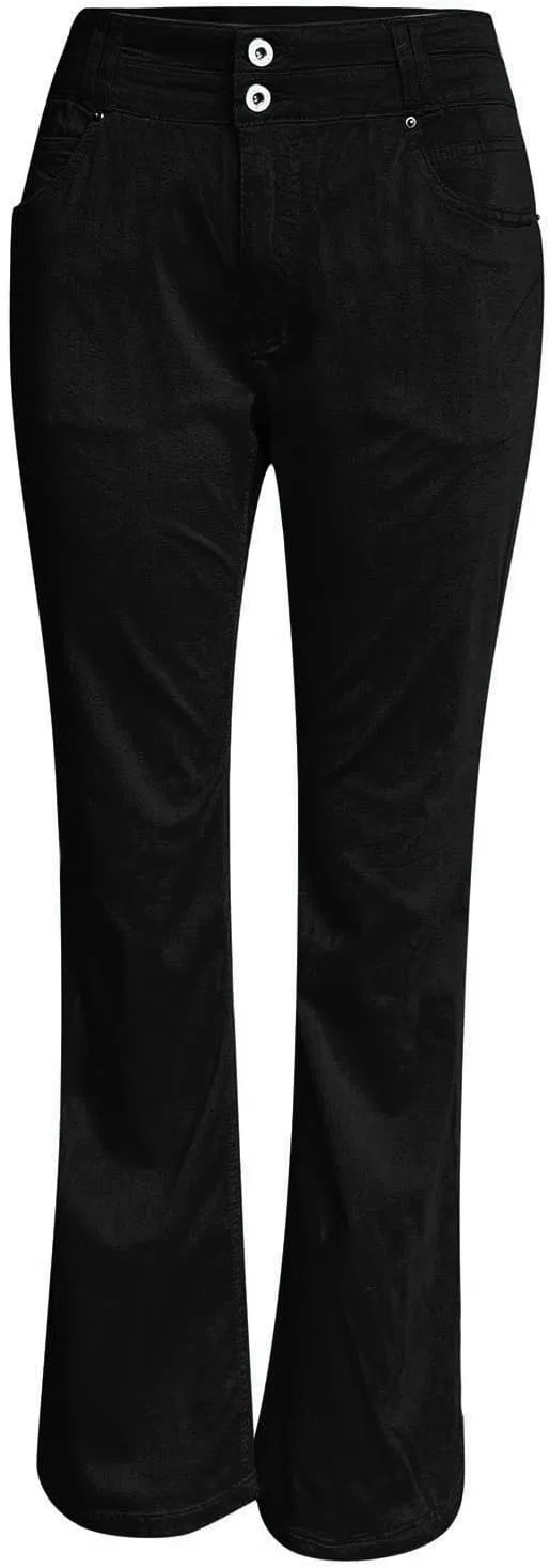 Джинсы стрейч Regular Fit, Black — фото 4