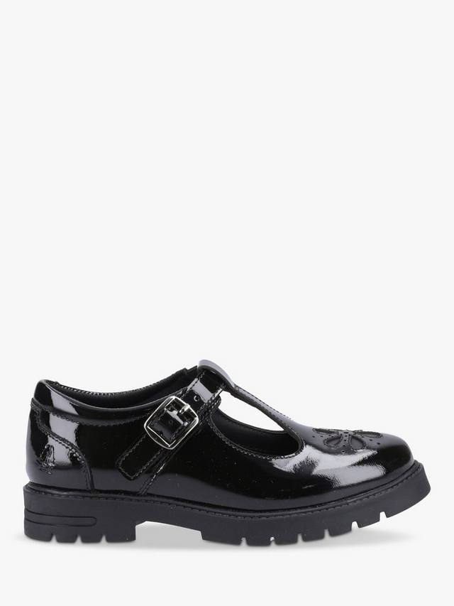 

Детские школьные туфли Fiona Senior из лаковой кожи Hush Puppies, Black