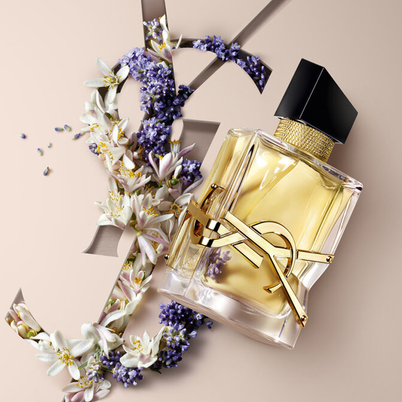 SAINT LAURENT Набор духов Liberty Eau De Toilette, парфюмерная вода EDP Neroli Lavender 90 мл + 10 мл + 50 мл — фото 3