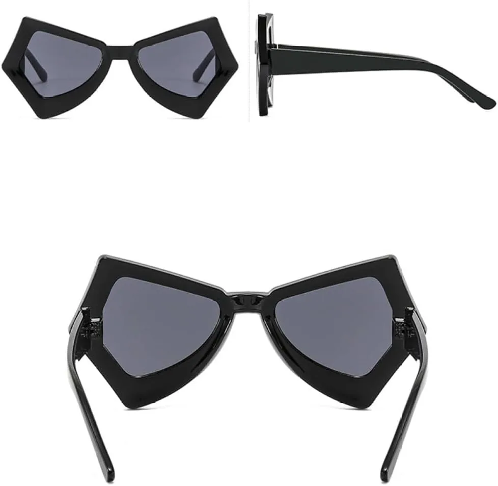 

Модные солнцезащитные очки большого размера неправильной квадратной формы для женщин и мужчин, винтажные женские солнцезащитные очки, трендовые оттенки LJTJTAV, Green