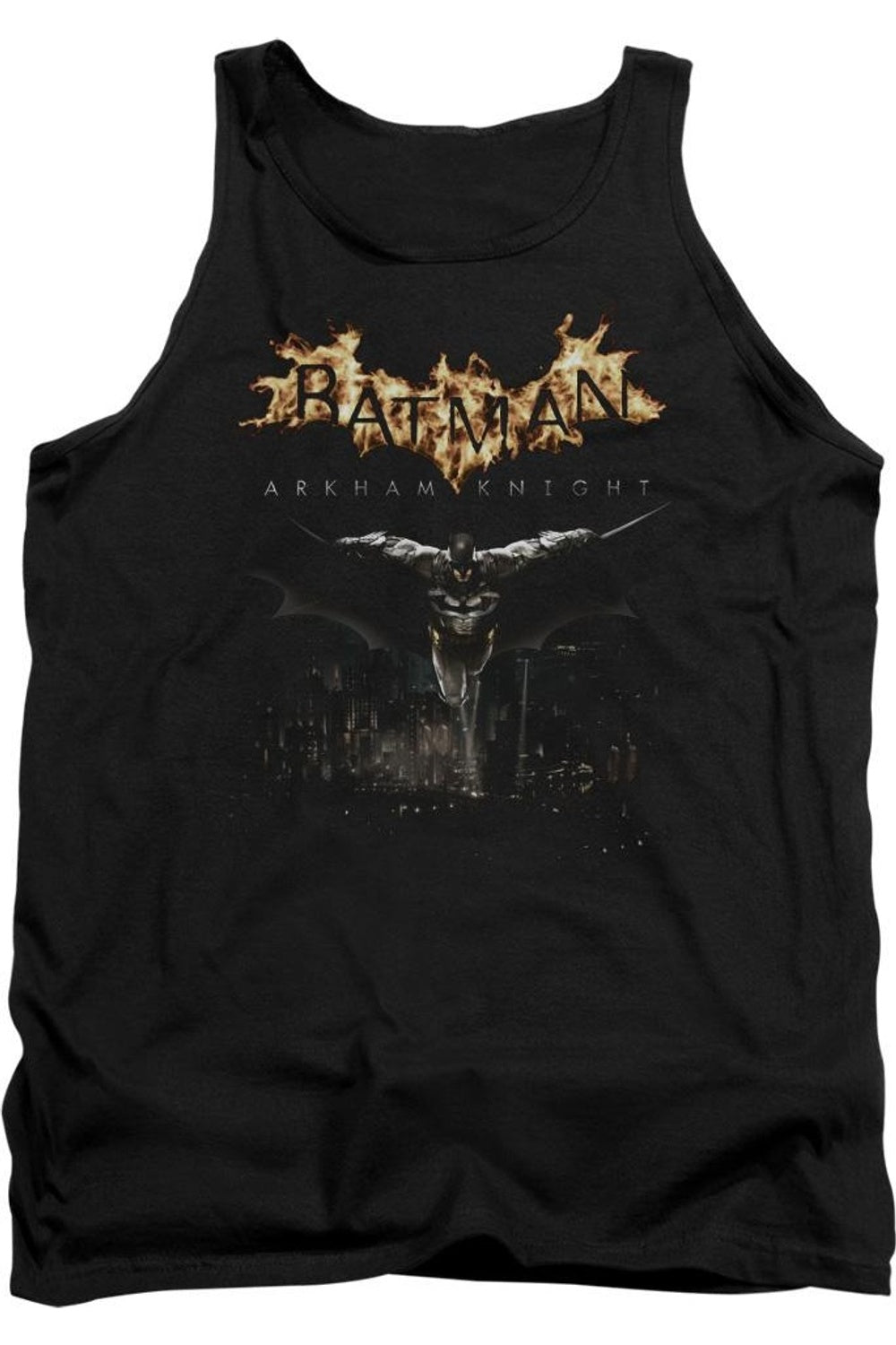 

Batman Arkham Knight City Watch взрослая майка Gildan, черный