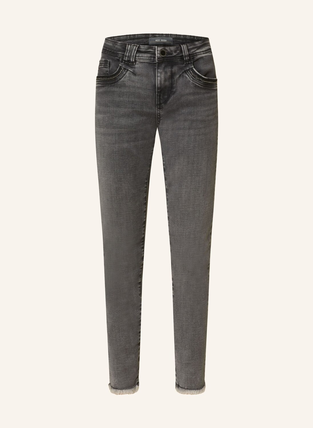 

Джинсы скинни mmsummer perla с заклепками MOS MOSH, цвет 850 GREY