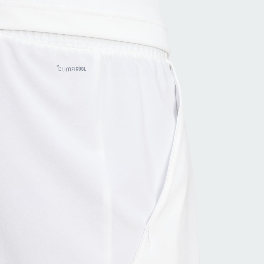 Шорты ADIDAS PERFORMANCE Loose fit Workout Pants Club Tennis Climacool, белый — фото 4