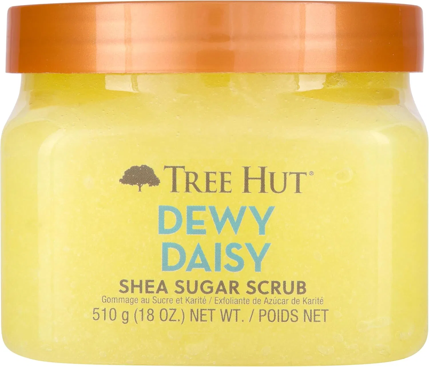 Скраб для тела Tree Hut Dewy Daisy с сахаром и маслом ши, 18 унций