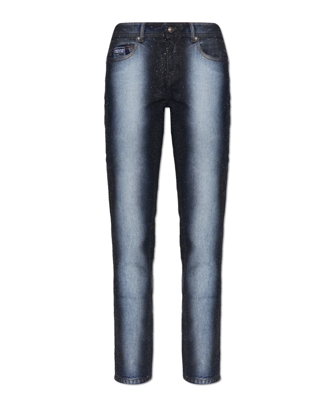 

Джинсы с логотипом Versace Jeans Couture, синий